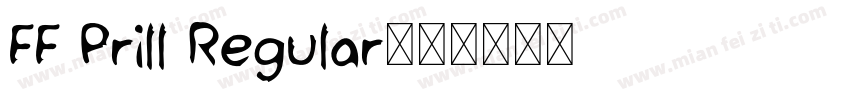 FF Prill Regular字体转换